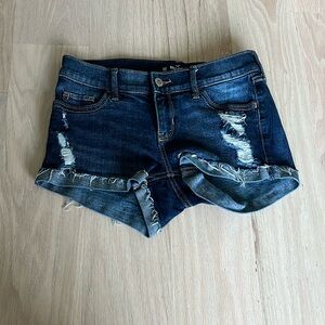 Hollister denim shorts